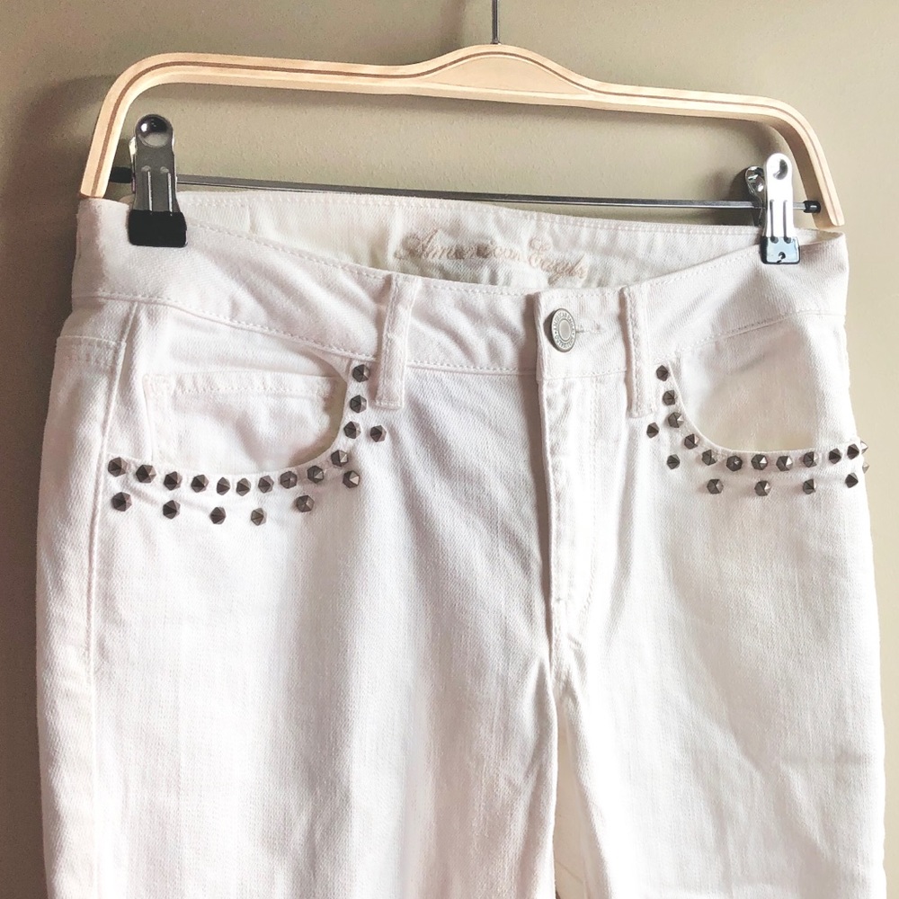 American Eagle Studded Skinny Jeans